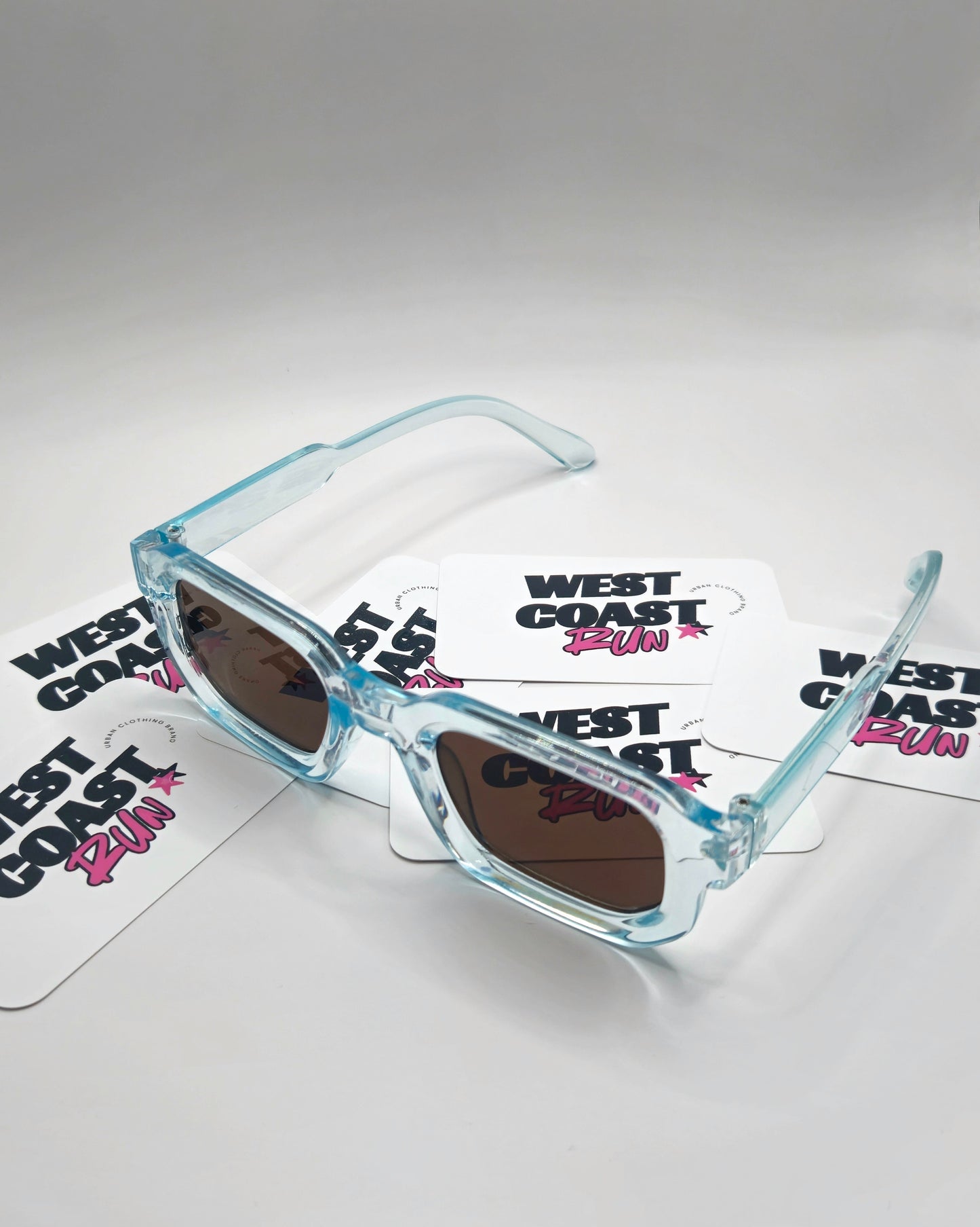 Lunettes de soleil - Bleu
