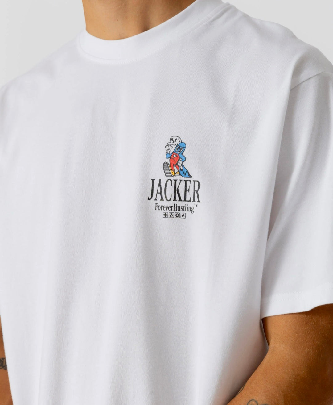 Jacker - Big Pharma T-Shirt - White