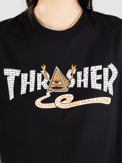 Thrasher X Toy Machine Pyramide T-Shirt