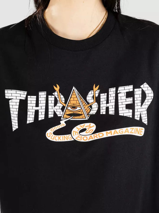 Thrasher X Toy Machine Pyramide T-Shirt