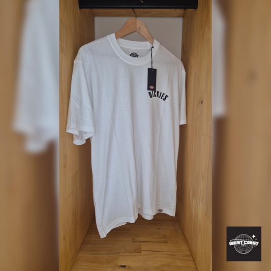 Dickies | Tshirt Blanc avec Motif au Dos