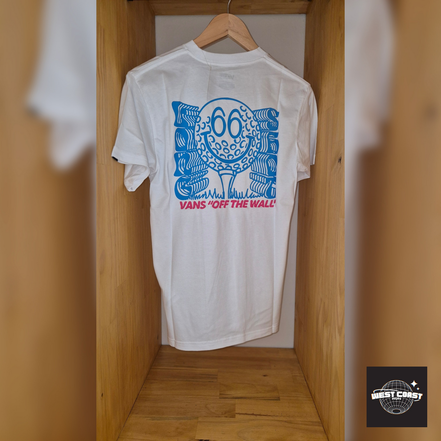 Vans | Tshirt Blanc à Motif au Dos