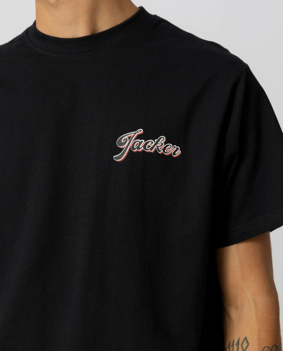 Jacker - Lobster service T-shirt - Noir