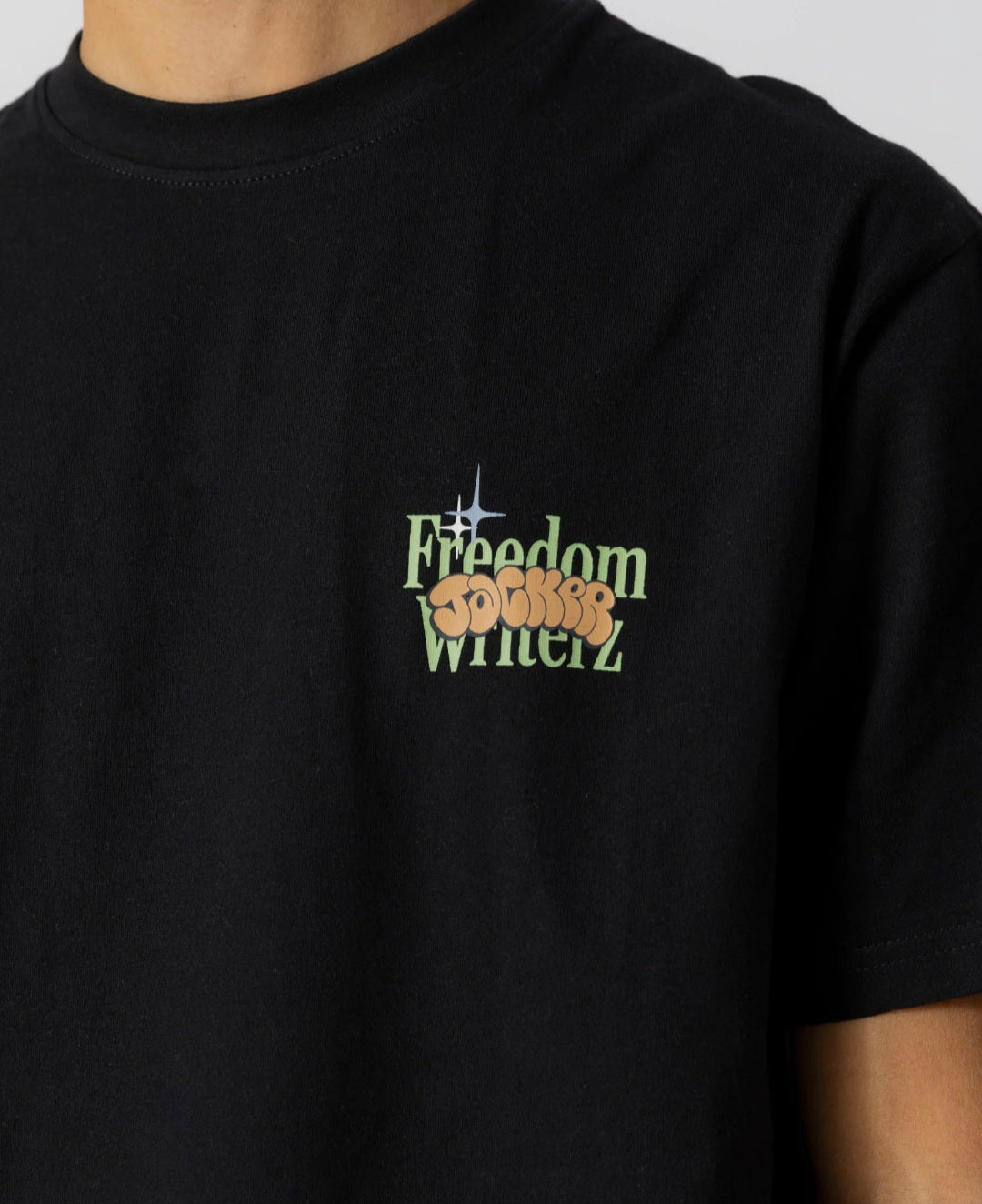 Jacker - Freedom Writerz - T-shirt- Noir