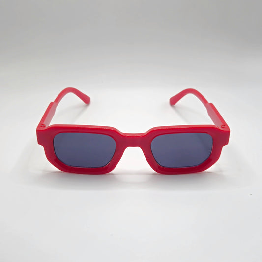 Lunettes de soleil - Rouge