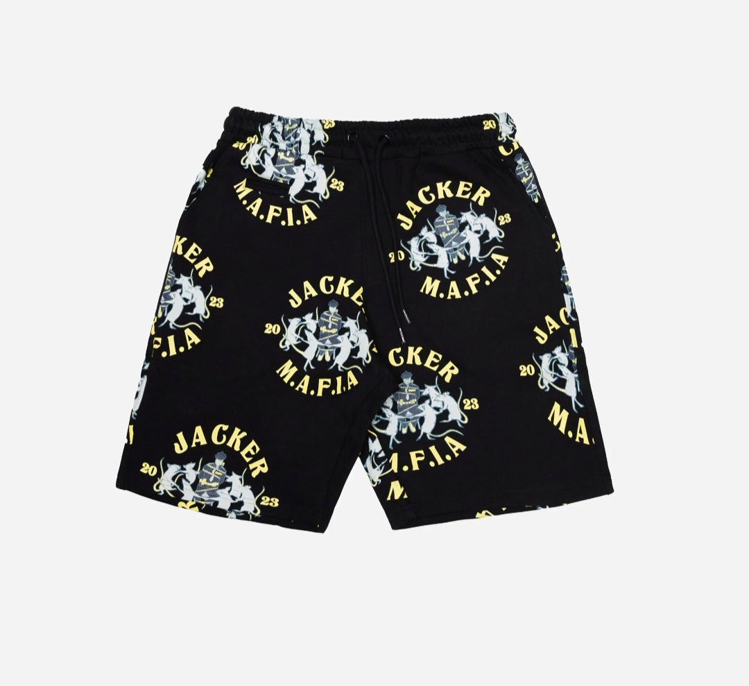 Jacker - Dancing Rats - Short - Black