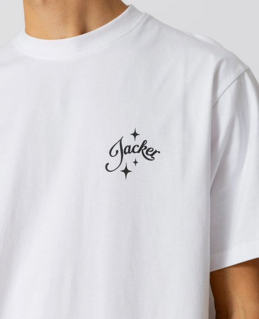 Jacker - Vacation T-Shirt - White