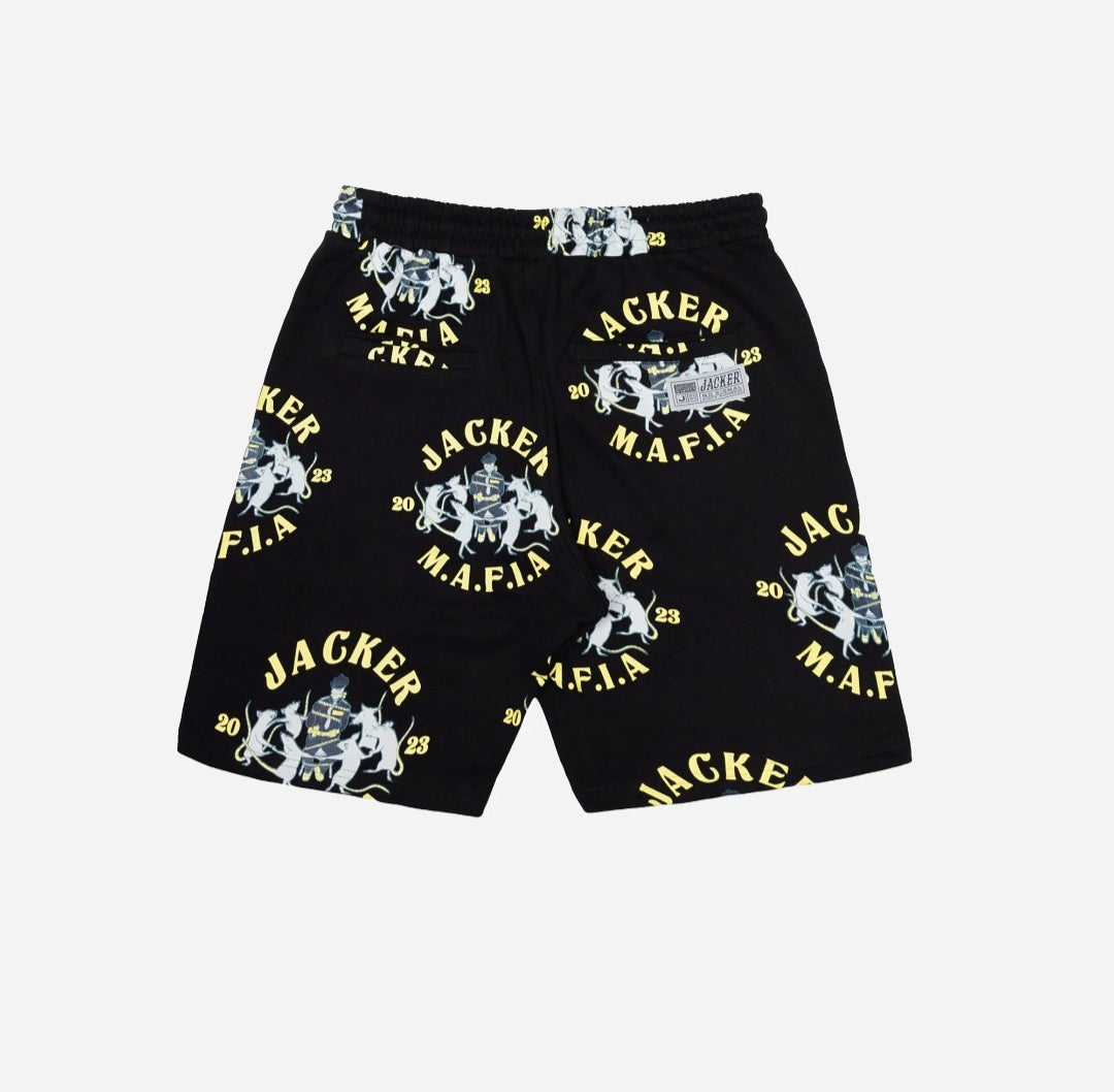 Jacker - Dancing Rats - Short - Black