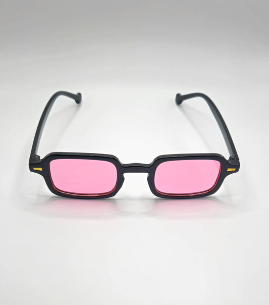 Lunettes de soleil - Noir & rose