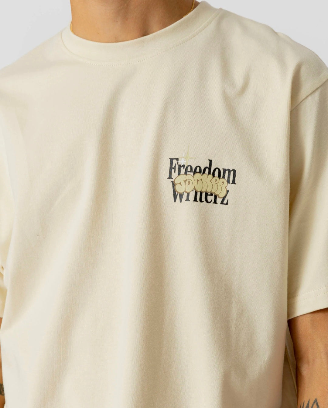 Jacker - Freedom Writerz T-Shirt - Beige