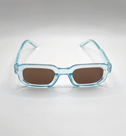 Lunettes de soleil - Bleu