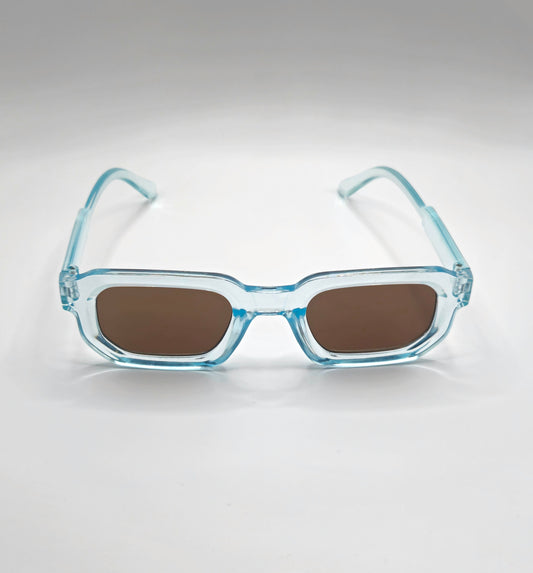 Lunettes de soleil - Bleu